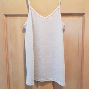 BKE Silver Shimmer Cami